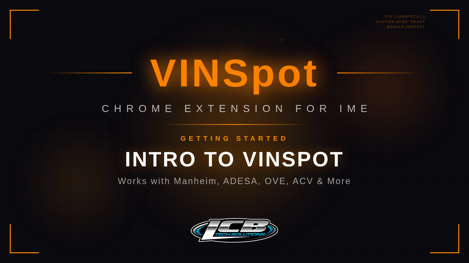 Intro to VINSpot